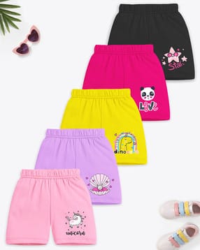 trampoline Pack of 5 Regular Fit Printed Shorts-picture-13