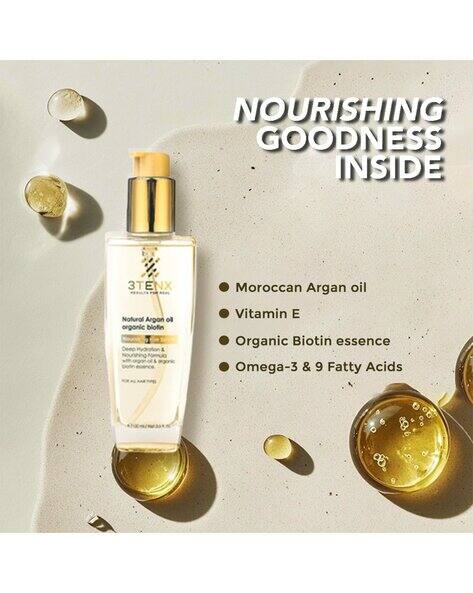 Silk Argan Hair & Skin Treatment 3本セット新品 Silk Oil of Morocco Argan Hair & Skin Treatment 125ml | Natonic