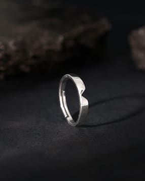 giva Men Sterling Silver V Band Ring-picture-20