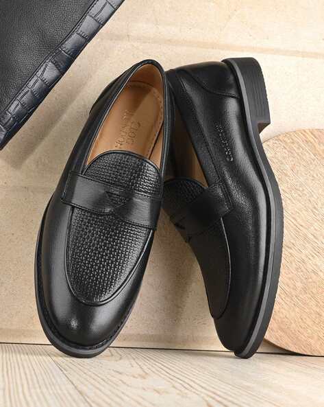 Loafers Pointed Toe Shoes Mens INVICTUS Men Solid Pointed Toe