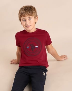 u.s. polo assn. Boy Crew- Neck T-shirt-picture-16