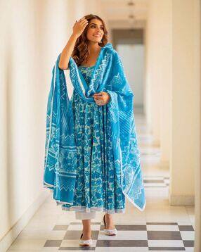 svaraa Women Printed Straight Kurta Set-picture-34