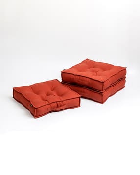 skanda fab Pack 3 Floor Cushion-picture-11