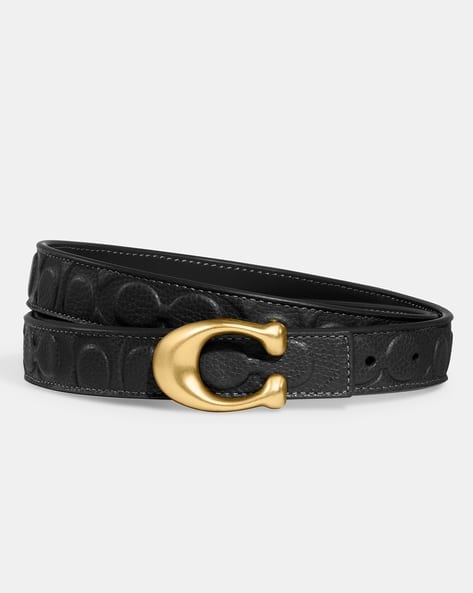 coach reversible belt women's