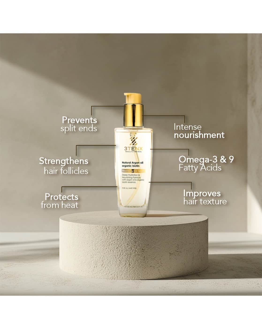 SilkArgan Hair & Skin Treatment 125mL 3本 SilkArgan Hair & Skin