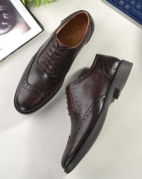 Buy Brown Formal Shoes for Men by Clog London Online