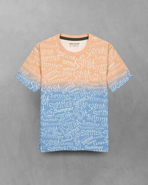 Hellcat Boy Regular Fit Crew-Neck T-Shirt
