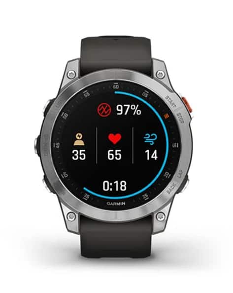 010-02582-07 Smart Watch with Silicone Strap