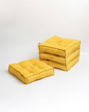 skanda fab Pack Of 4Floor Cushion-picture-45