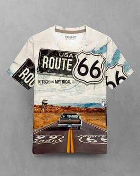 Boys Regular Fit Crew-Neck T-Shirt-image-6
