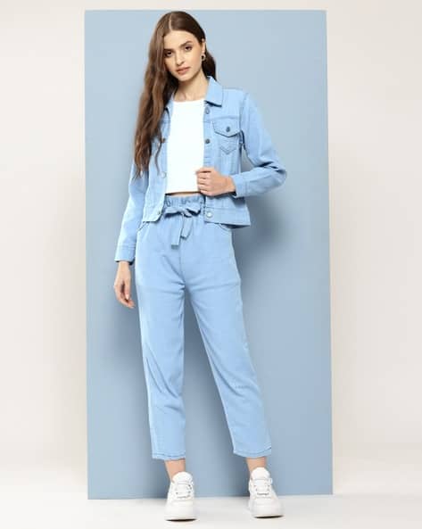 Buy Blue Co-ord Sets for Women by MUHURATAM Online