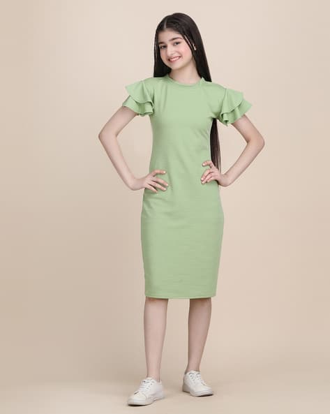 Buy JECPINA Girls Bodycon Dress Online | Ajio.com