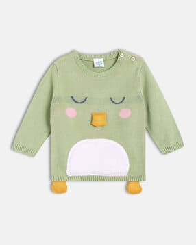 mini klub Acrylic Applique Sweater-picture-48