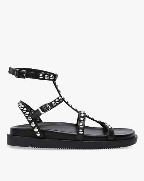 STEVE MADDEN Sm-1612 Embellished Flat Sandals