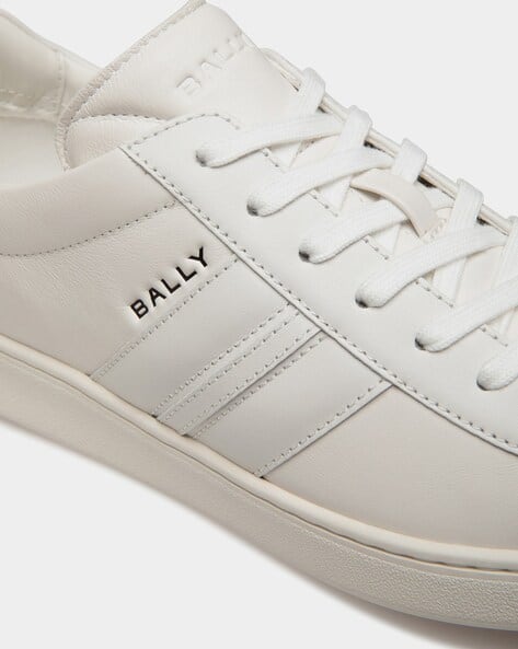 【送料&関税込】Bally Sneaker Tennis tyger Bally Tyger sneakers for Men - White in UAE | Level Shoes