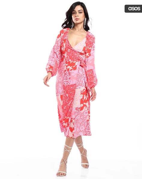 Buy Pink Dresses for Women by ASOS DESIGN Online | Ajio.com