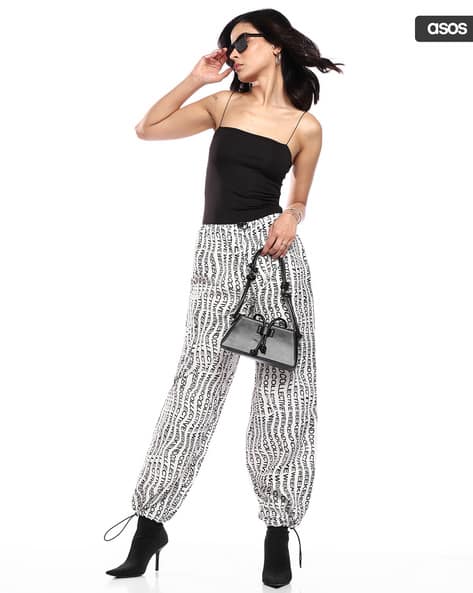 ASOS DESIGN Weekend Collective Combat Trousers with Pocket In Monogram