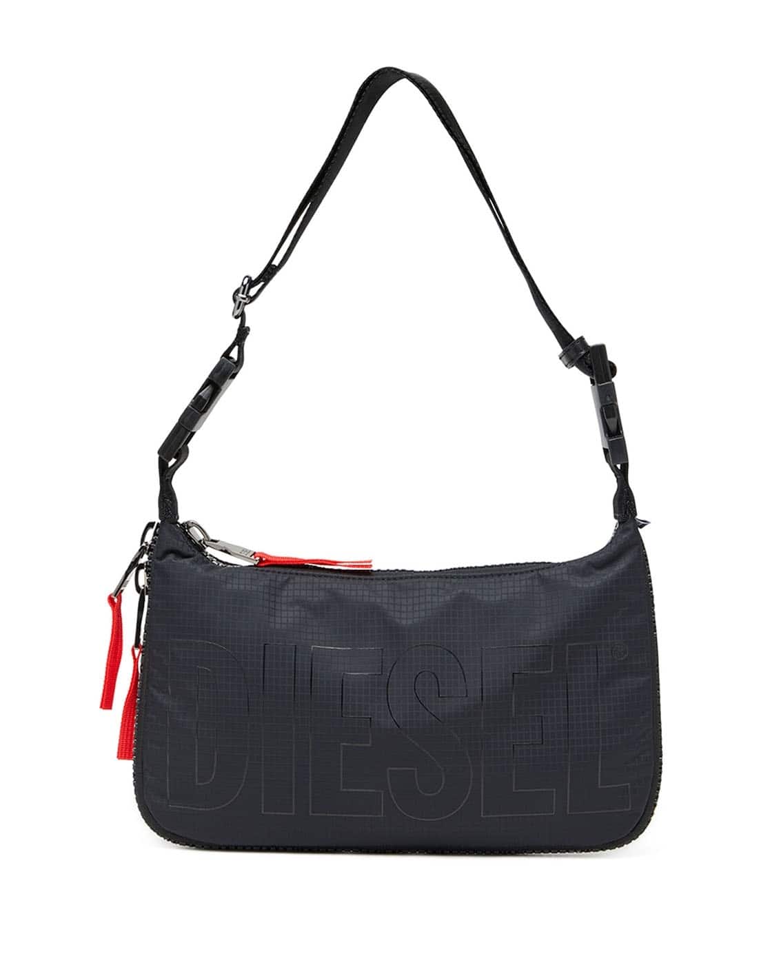 Buy DIESEL Zip-D Fashion Bag | Black Color Men | AJIO LUXE
