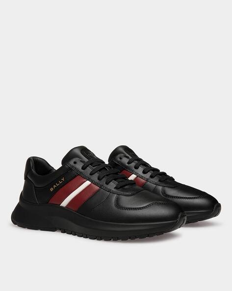 Buy Bally Darsyl Outline Sneakers | Black Color Men | AJIO LUXE display picture 1