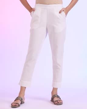 aurelia Women Relaxed Fit Flat-Front Pants with Insert Pockets-picture-53