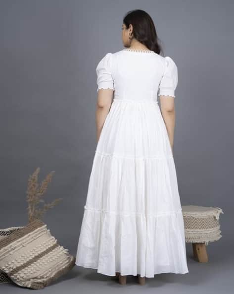 Buy White Dresses for Women by KAJODI Online