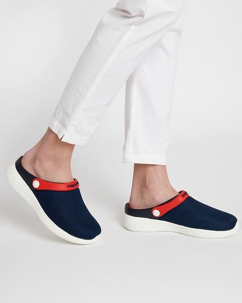 Buy Navy Blue Flip Flop Slippers for Women by KazarMax Online