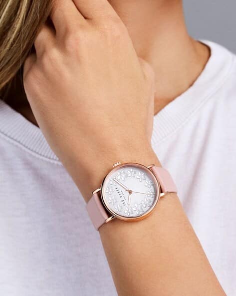 Ted baker Leather Analogue Watch