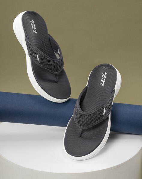 Women Flip-Flops with Mesh Upper