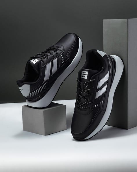 Buy Black Sneakers for Men by CAMPUS Online