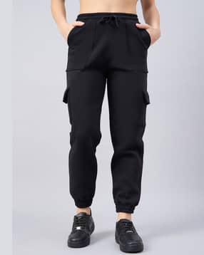 femea Women Straight Track Pants with Drawstring Waist-picture-46