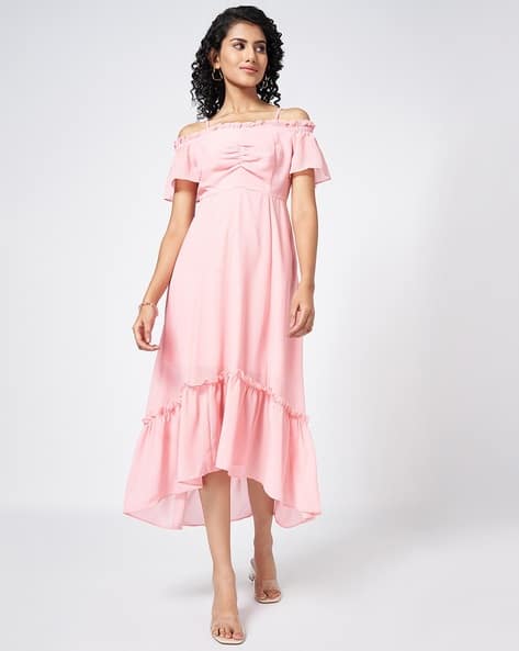 Buy Pink Dresses for Women by Honey by Pantaloons Online | Ajio.com