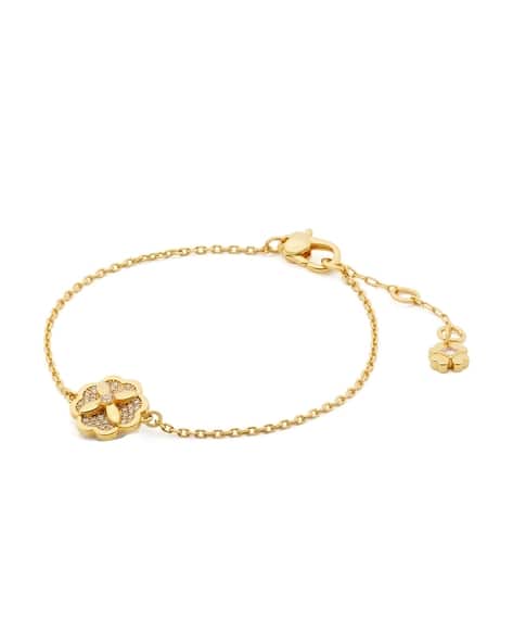 Buy KATE SPADE Heritage Bloom Bracelet Gold-Toned Color Women