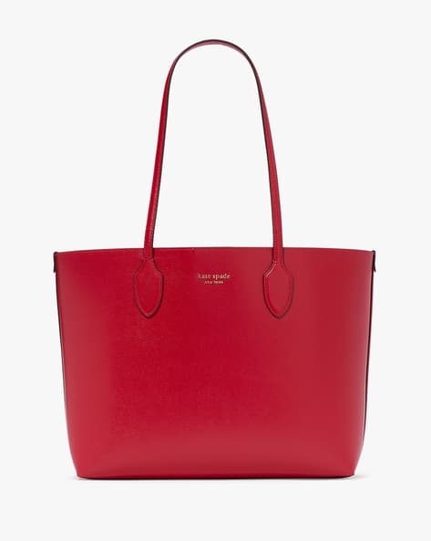 Buy KATE SPADE Bleecker Pixel Hearts Large Tote Bag | Pink Color