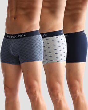 u.s. polo assn. Men Cotton Trunks Pack of 3  -picture-25