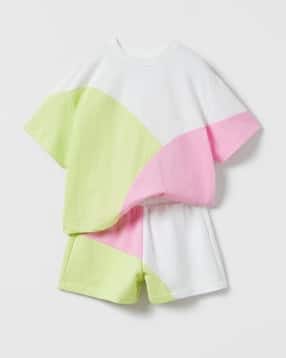 j & jp Girls Shorts with Crew-Neck Top-picture-47