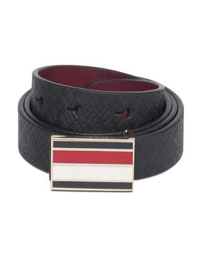 Square Buckle Leather Belt-image-20
