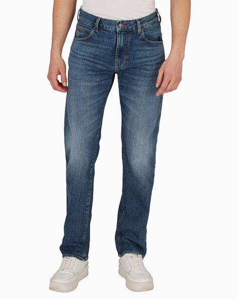 Five-Pocket Regular Fit Denim Jeans