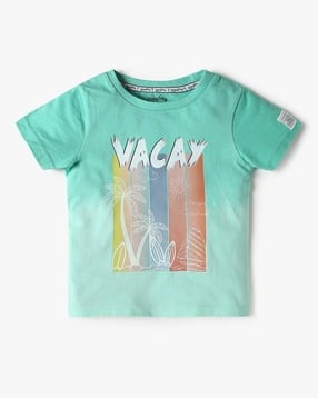 playday Boys Graphic Print Relaxed Fit Round-Neck T-Shirt-picture-13