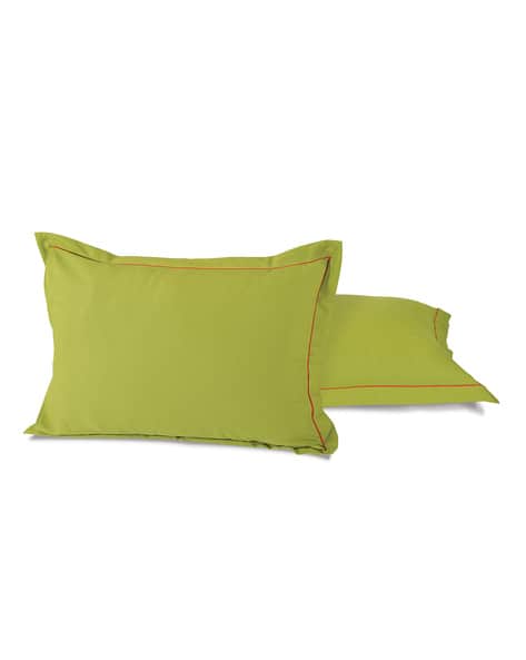 Buy Green Cushions Pillows for Home Kitchen by Swayam Online