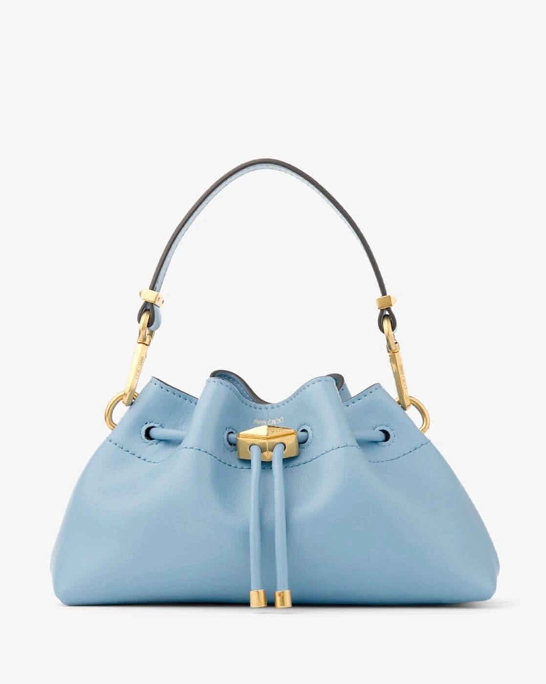 Jimmy Choo 水色スエード パーティーバッグ Buy Jimmy Choo Cinch S Leather Bag | Blue Color Women | AJIO LUXE