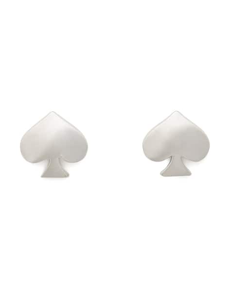 Buy KATE SPADE So Spade Stud Earrings Silver-Toned Color Women
