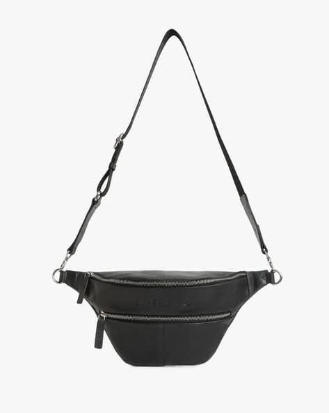 Men Premium Leather Bum Bag