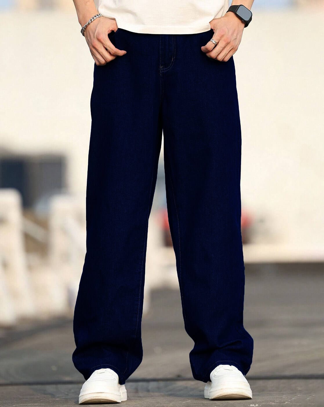 Buy XEE Men Baggy Jeans with 5-Pocket Online | Ajio.com