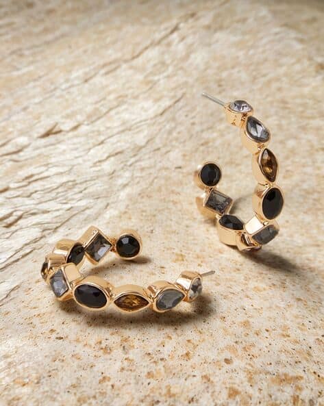 Buy Black Earrings for Women by Accessorize London Online