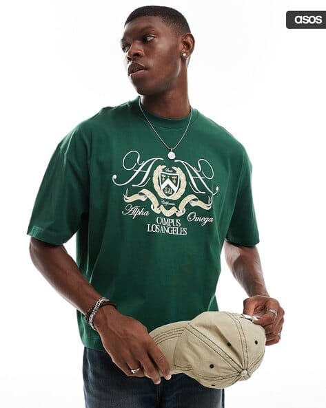 Buy Green Tshirts for Men by ASOS DESIGN Online