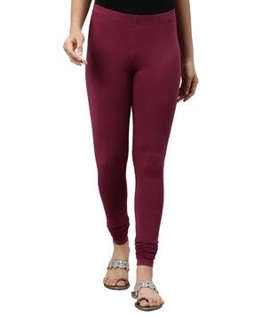 go colors Solid Churidar Leggings-picture-48