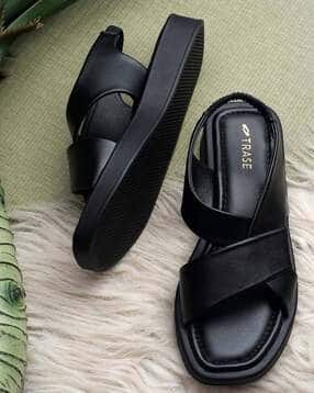 Women Sling-back Sandals with Synthetic upper