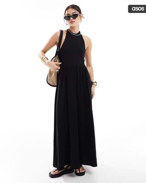Buy ASOS DESIGN Halter-Neck Skater Dress Online | Ajio.com Buy ASOS DESIGN Halter-Neck Skater Dress Online | Ajio.com