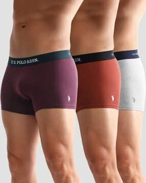 u.s. polo assn. Men Cotton Trunks Pack of 3  -picture-34