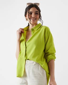 the souled store Women Oversized Fit Shirt-picture-14